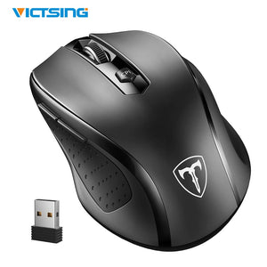 VicTsing 2.4G Wireless Gaming Mouse 2400 DPI Adjustable 6 Buttons Mouse With Nano Receiver Wireless Mouse for Computer/Laptop